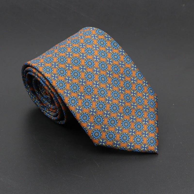 Men's Super Soft Bohemian Silk Ties by GJG Denim