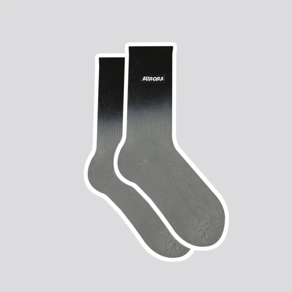 Men's Trendy Sports Dyed Cotton Tube Socks by GJG Denim
