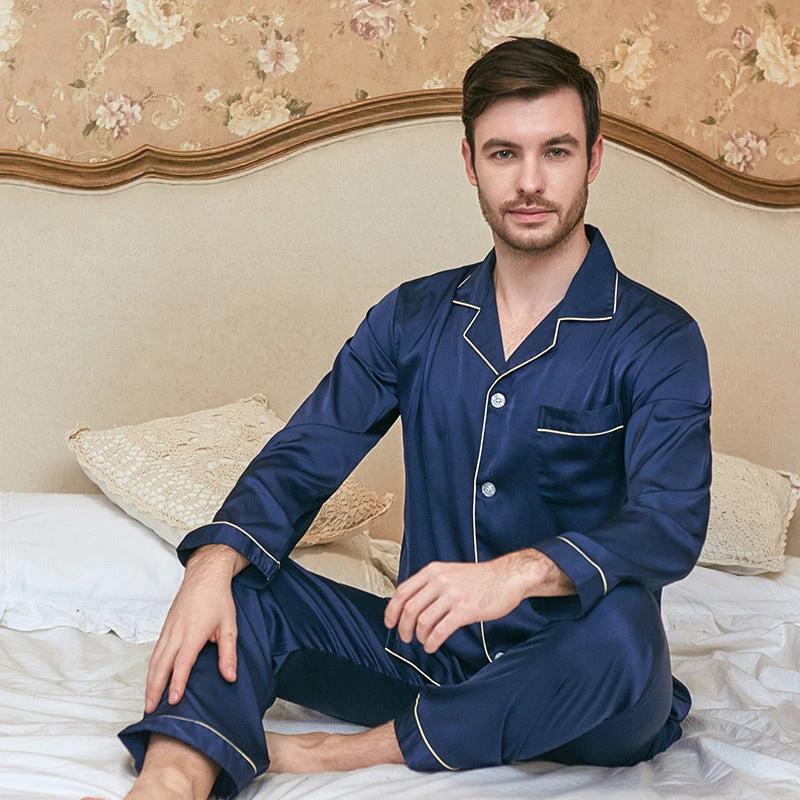 Men's Two-piece Pajama Set by GJG Denim