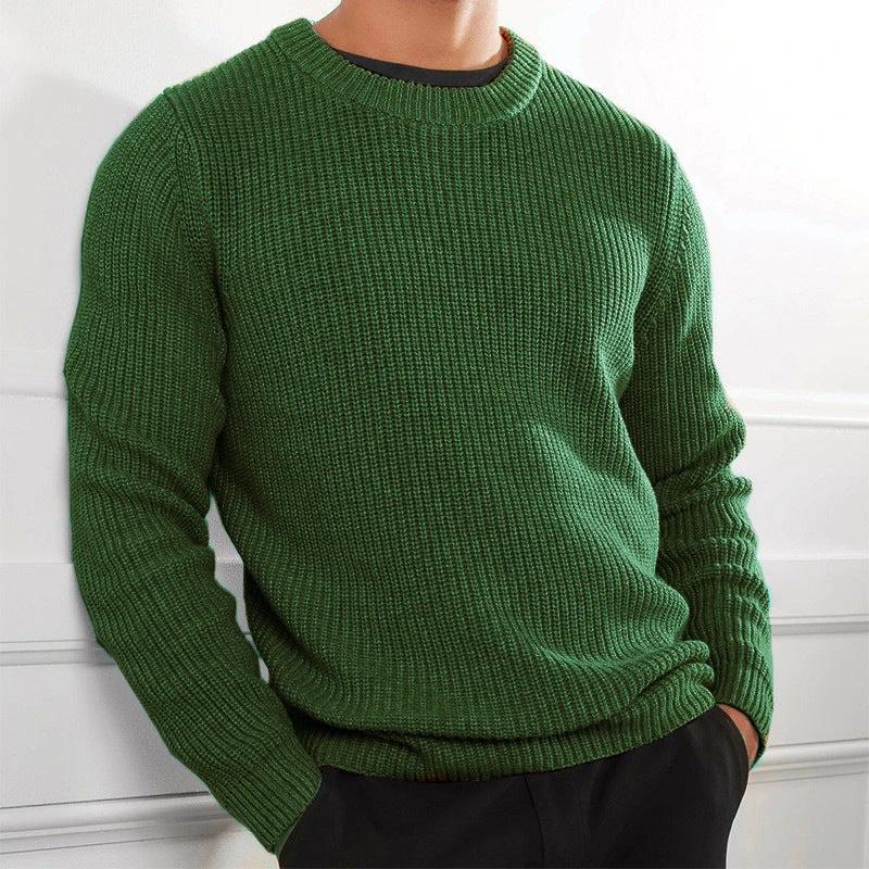 New Men's Casual Knitted Sweater Long Sleeve by GJG Denim