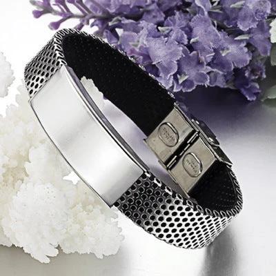 Men's Titanium Bracelet by GJG Denim