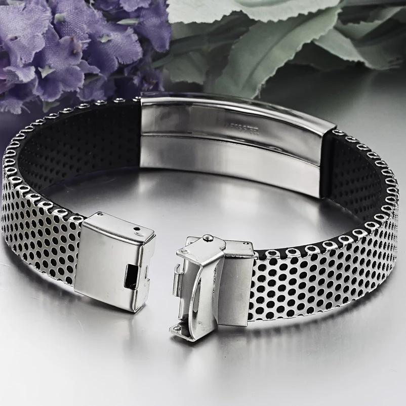 Men's Titanium Bracelet by GJG Denim
