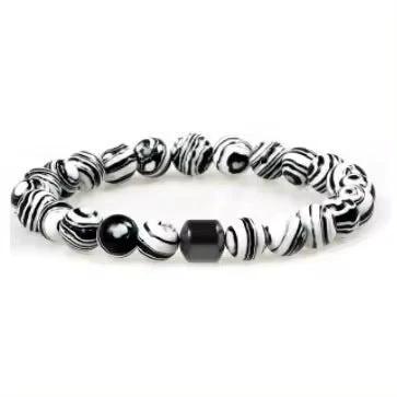 Men's Natural Gemstone Bracelet Vintage by GJG Denim