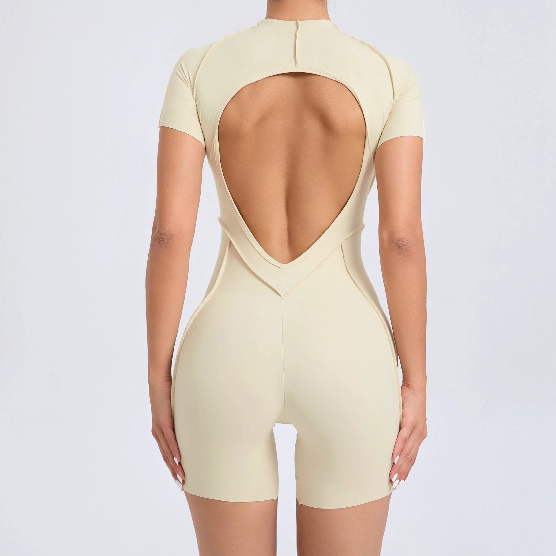 New Backless Short Sleeve One-piece by GJG Denim