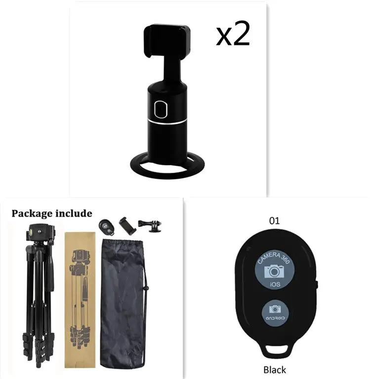 Smart Face Recognition Tracking PTZ Mobile Phone Stand Anchor Live Broadcast Stand by GJG Denim