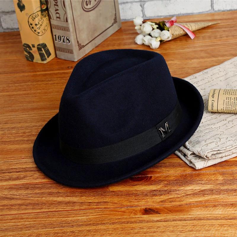 Men's Warm Outdoor Jazz Hat by GJG Denim