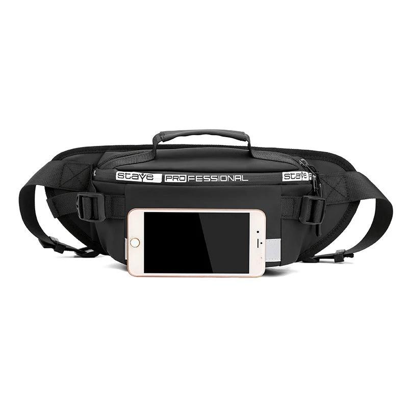 Men's Reflective Crossbody Bags by GJG Denim