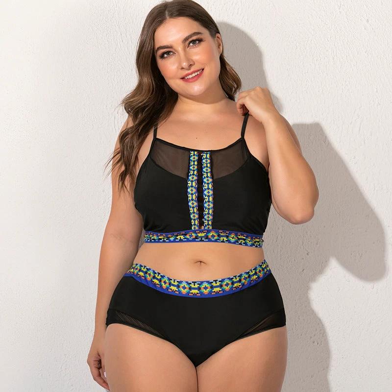 Plus size female swimsuit by GJG Denim