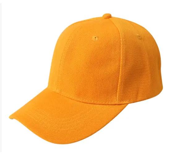 Solid Color Baseball Cap For Men by GJG Denim