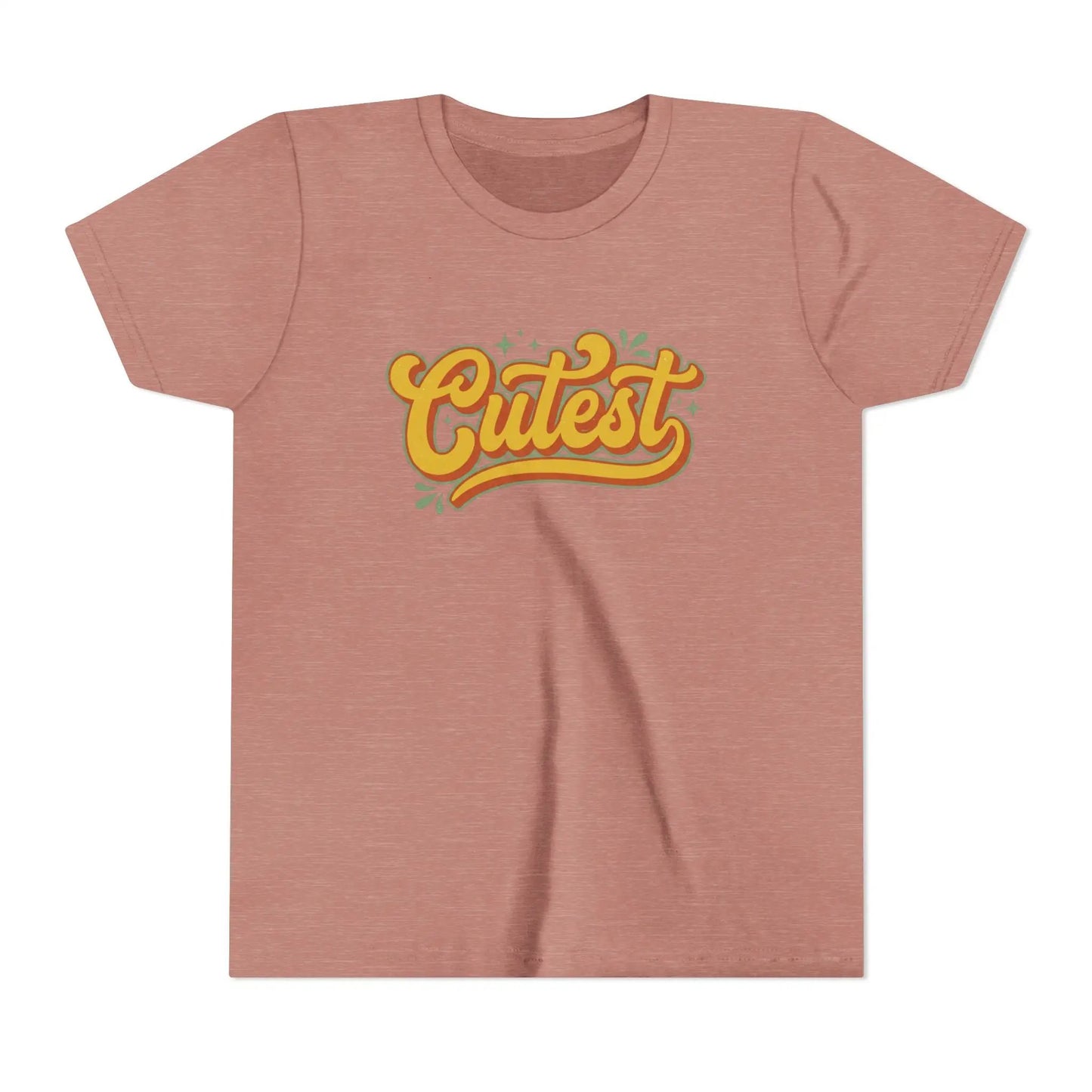 Cutest Youth Tee — Retro Script Kids T‑Shirt by Printify