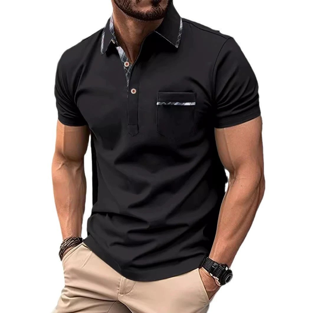 Men's Polo Style Shirt by GJG Denim