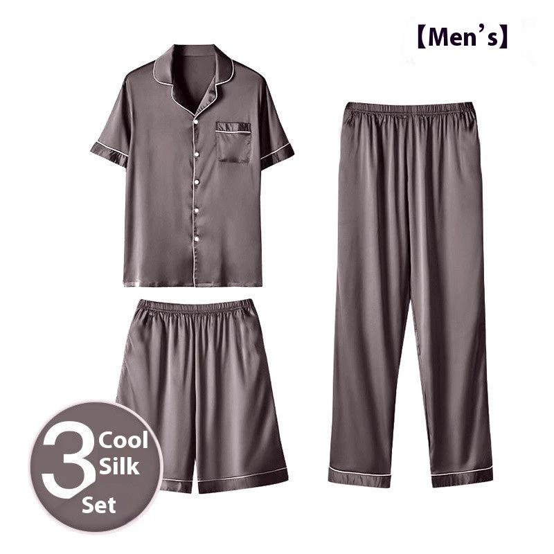 Men's Three-piece Pajamas Set by GJG Denim