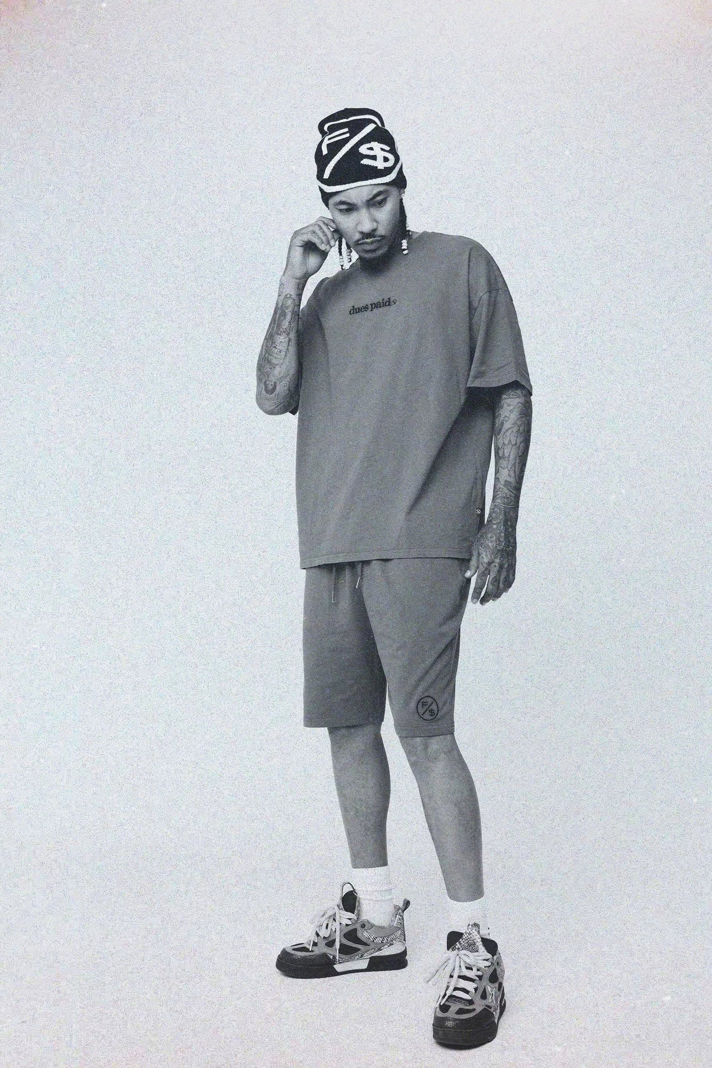 Dues Paid (Military Green - Oversize Shirt) by Fly Supply Co