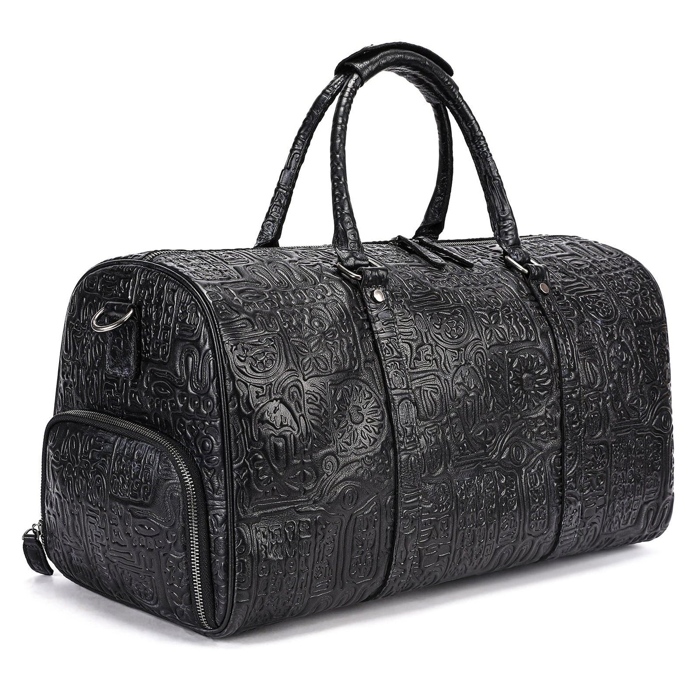 Retro Embossing Design Handbag For Men by GJG Denim