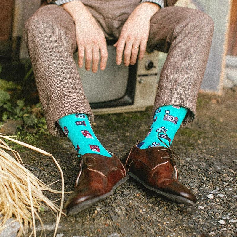 Men's Bright Tube Socks by GJG Denim