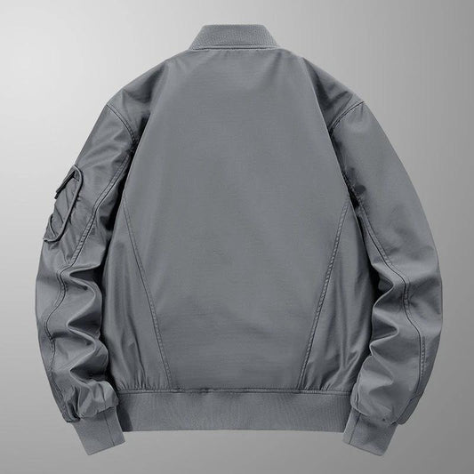 Men's Pilot Multi-bag Windproof Breathable Retro Jacket by GJG Denim