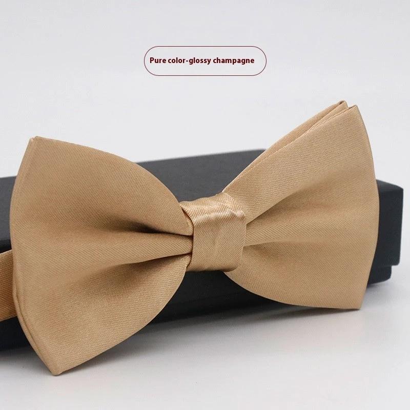 Men's Solid Color Bow Tie by GJG Denim