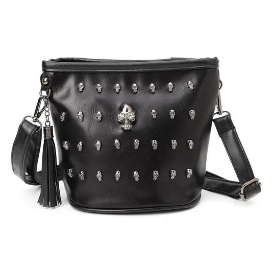 Trendy shoulder Women bag with diamond skull by Zara-Craft