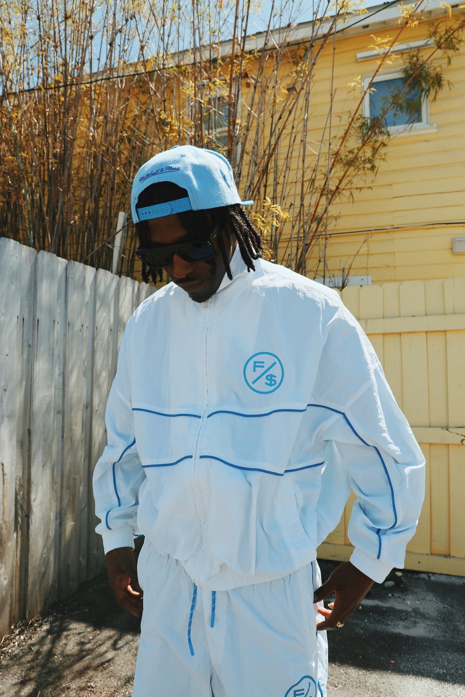 MOTION Nylon Jacket (White) by Fly Supply Co