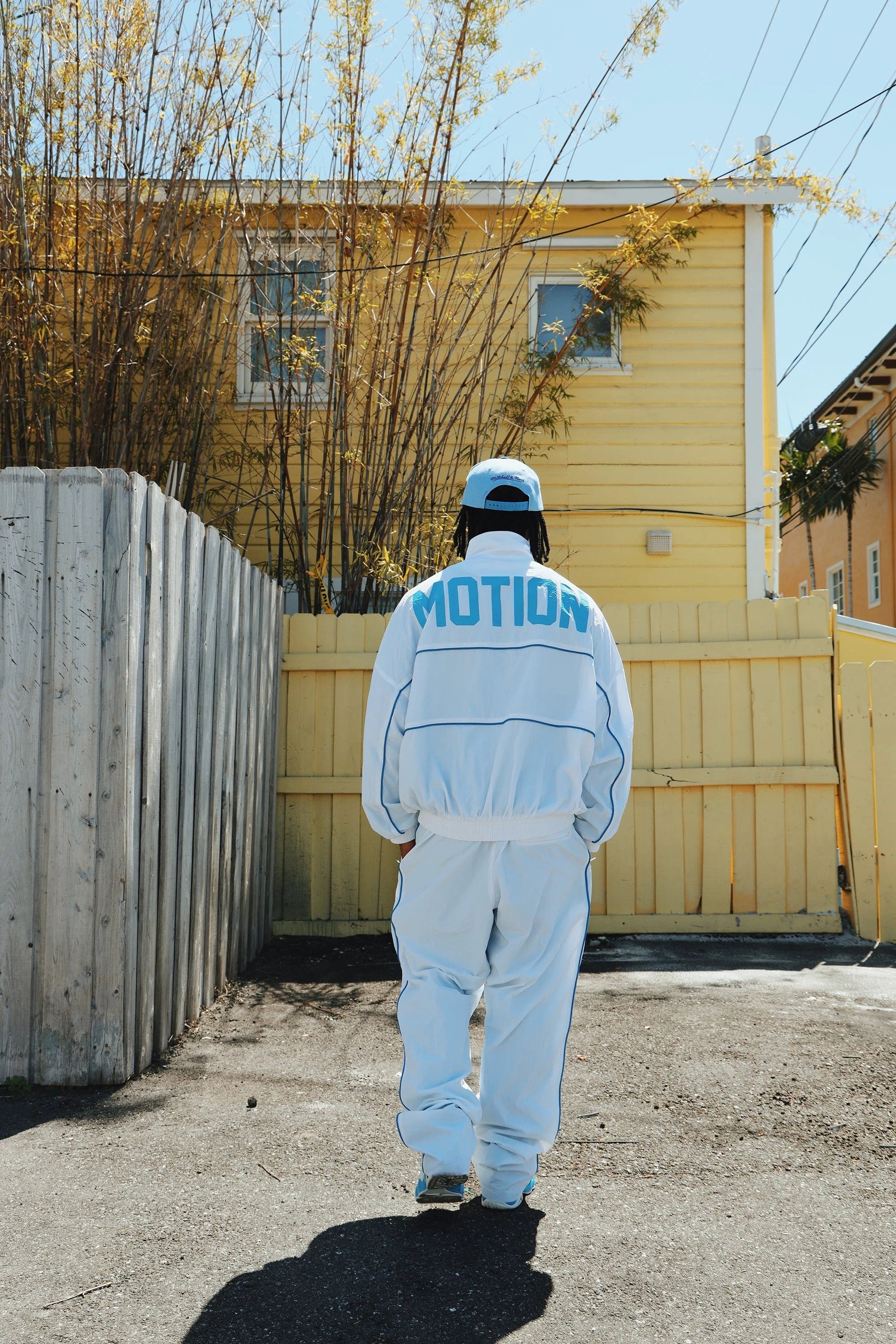 MOTION Nylon Jacket (White) by Fly Supply Co