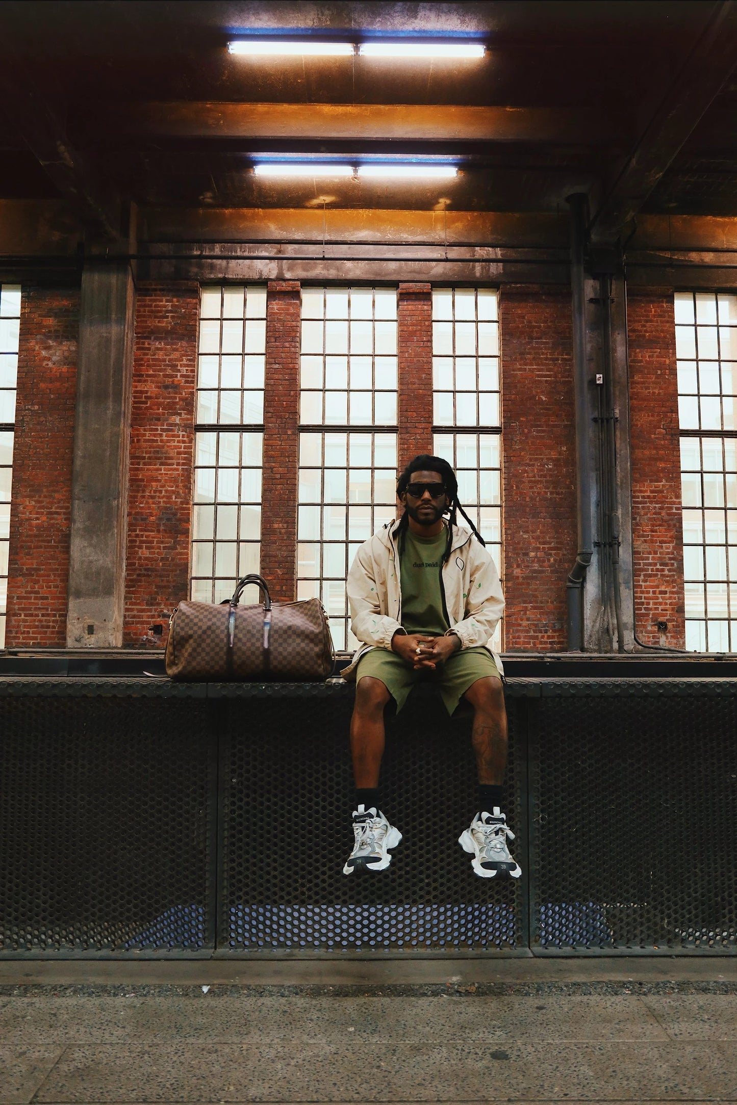 Dues Paid (Military Green - Shorts) by Fly Supply Co
