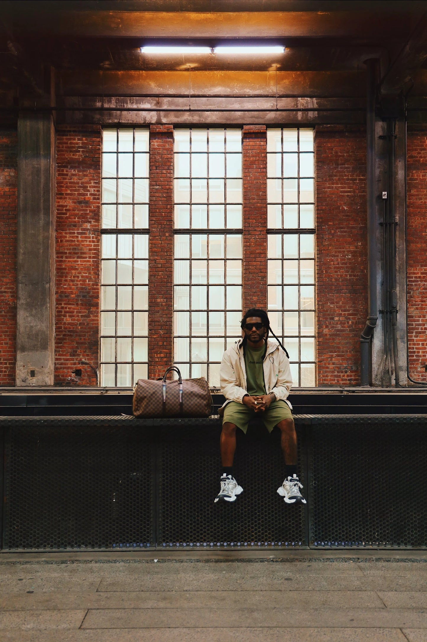 Dues Paid (Military Green - Oversize Shirt) by Fly Supply Co