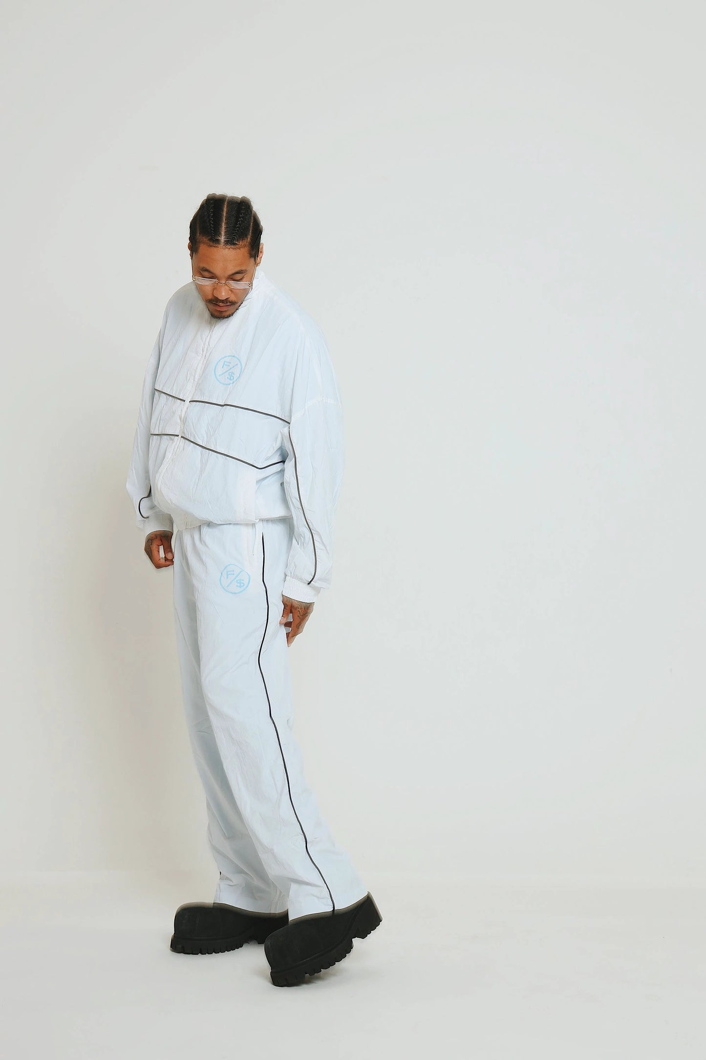 MOTION Nylon Jacket (White) by Fly Supply Co