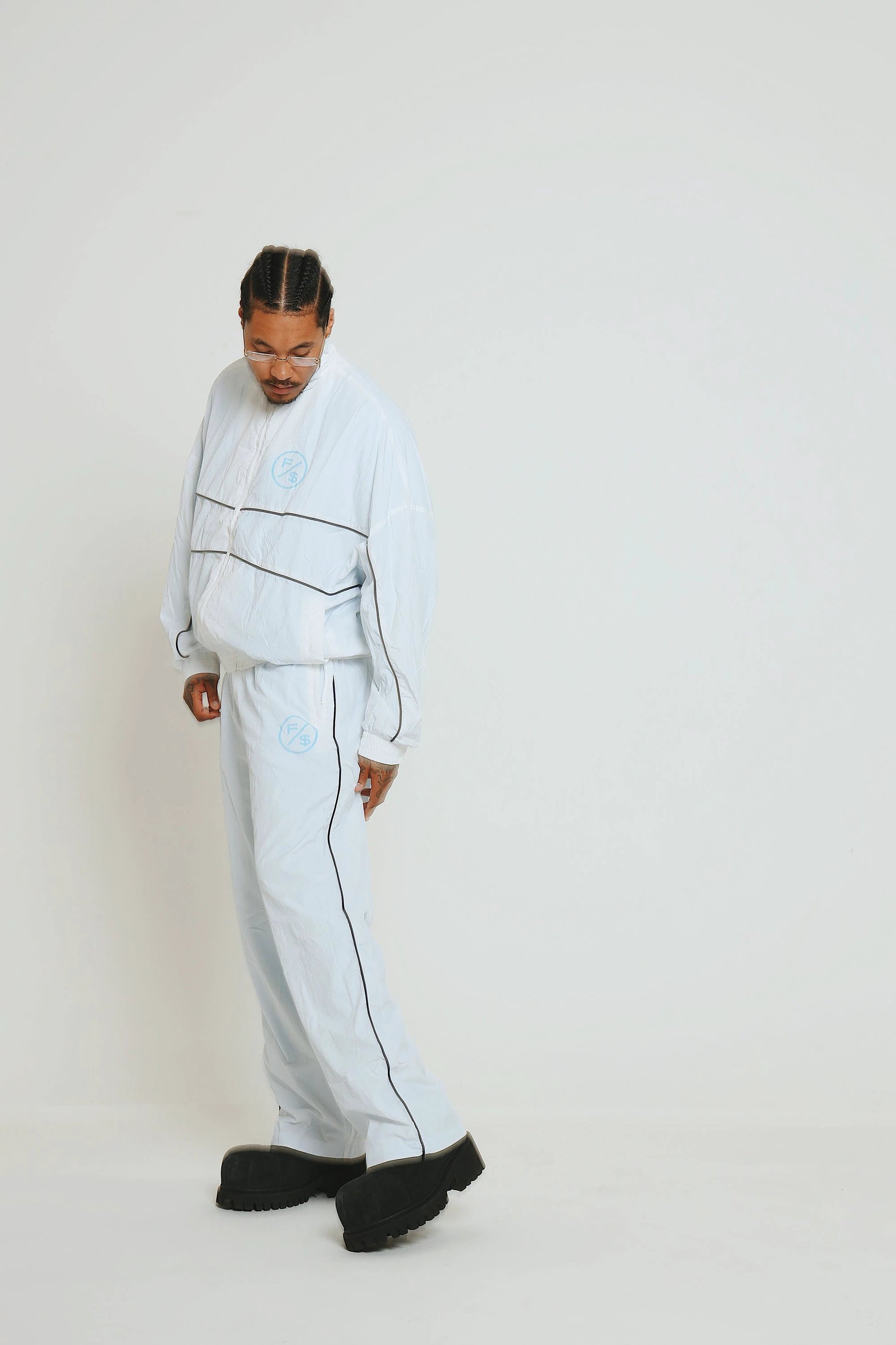 MOTION Nylon Jacket (White) by Fly Supply Co