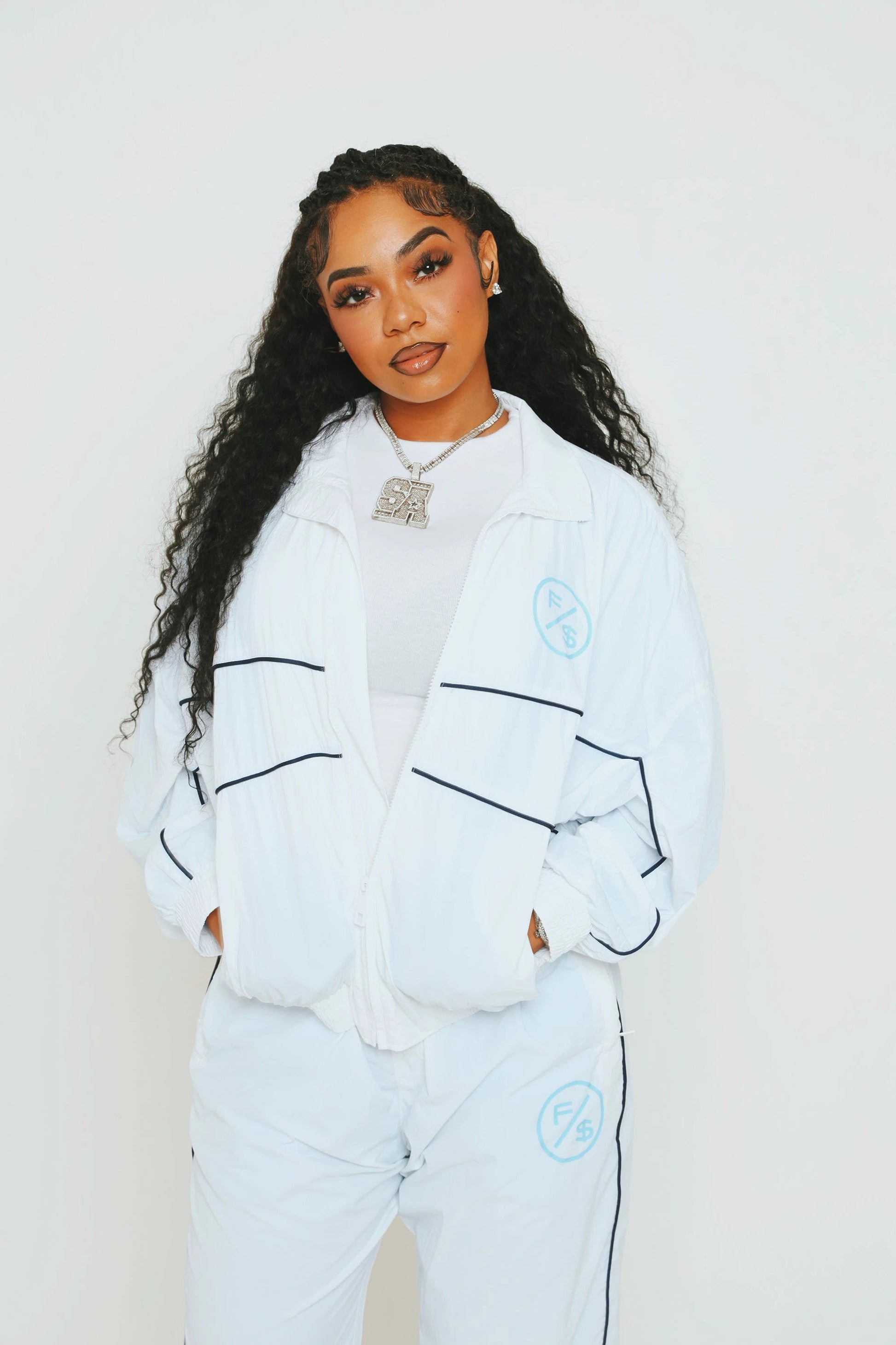 MOTION Nylon Jacket (White) by Fly Supply Co