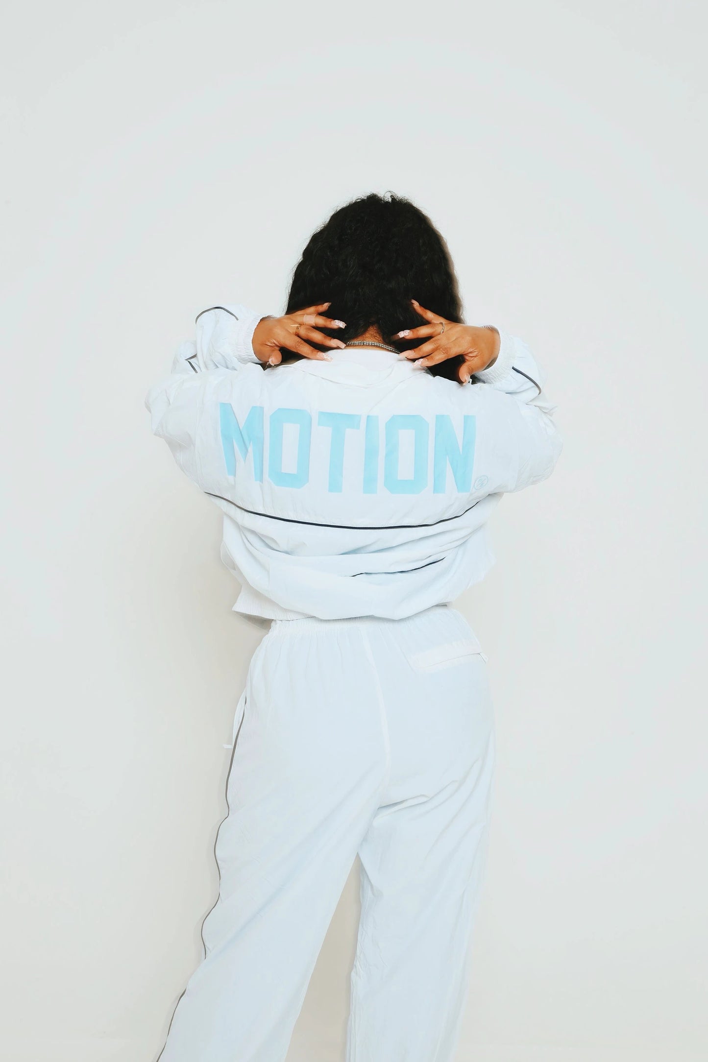 MOTION Nylon Jacket (White) by Fly Supply Co