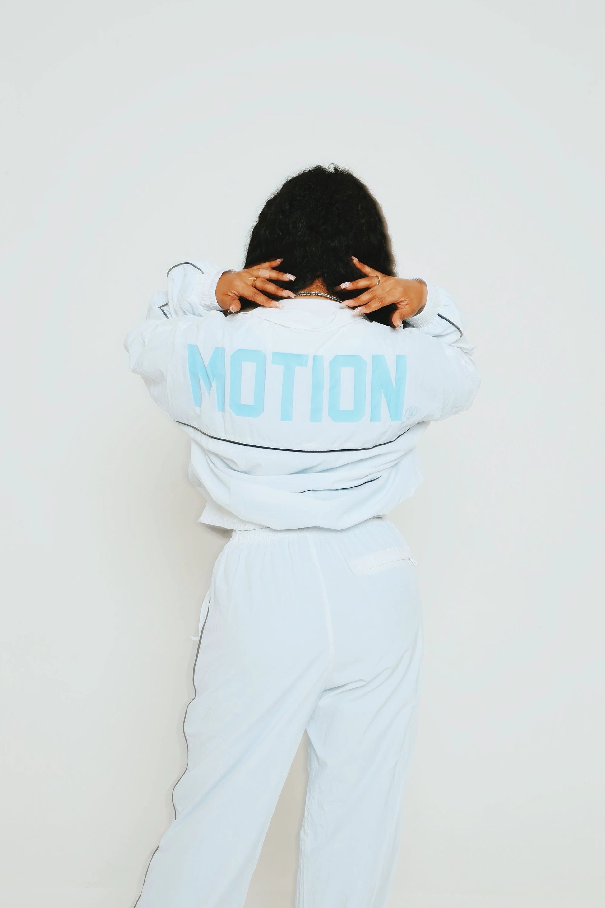 MOTION Nylon Jacket (White) by Fly Supply Co