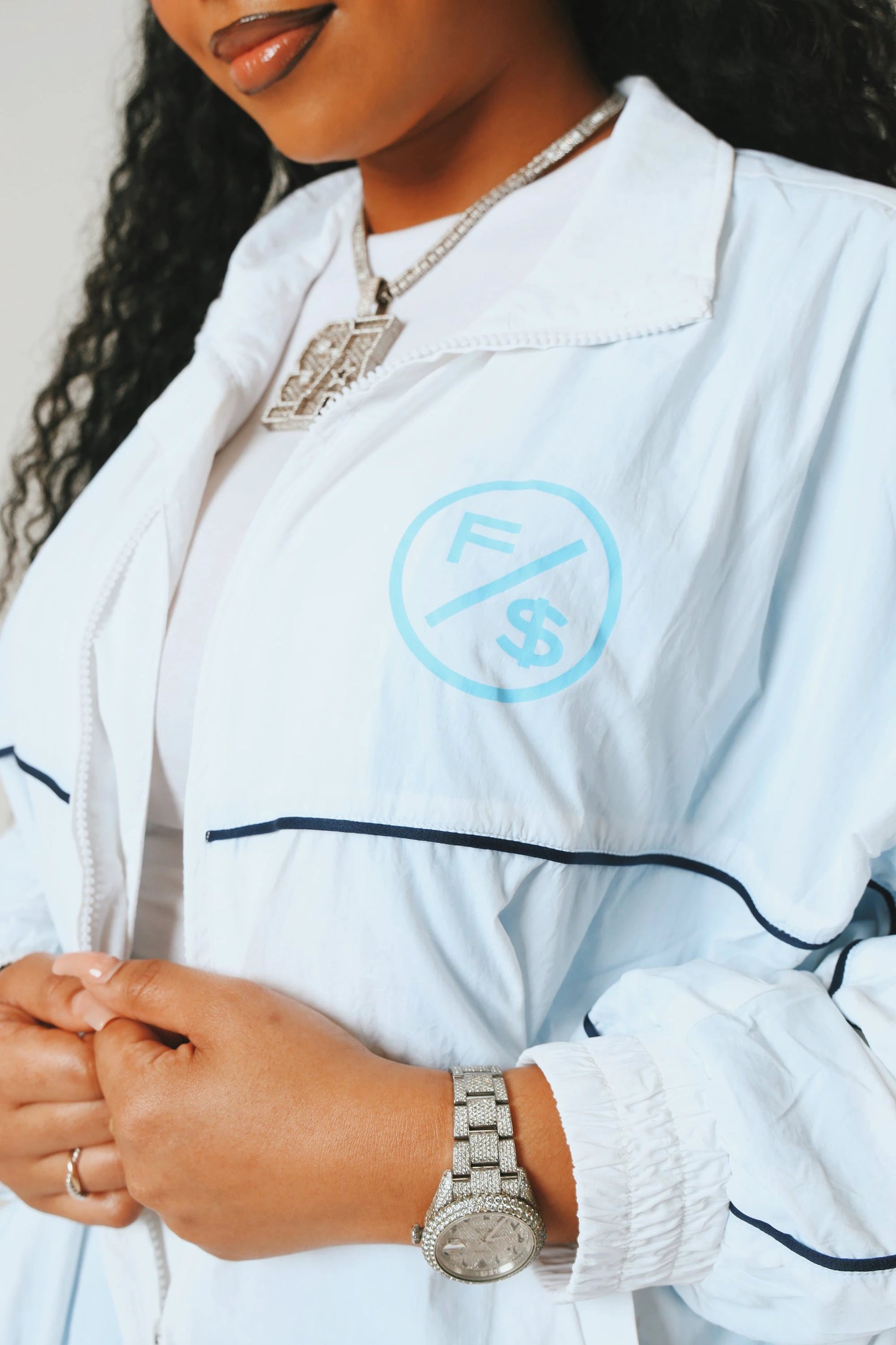 MOTION Nylon Jacket (White) by Fly Supply Co