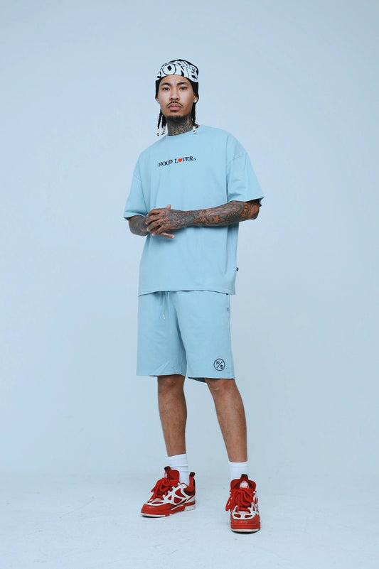 Hood Lover (Vintage Denim - Shorts) by Fly Supply Co