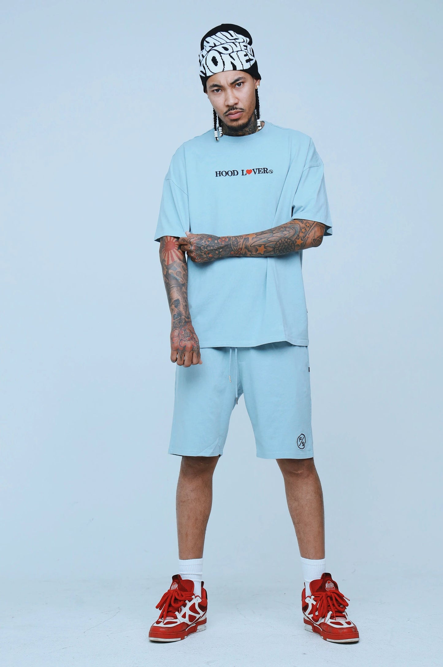 Hood Lover (Vintage Denim - Shorts) by Fly Supply Co