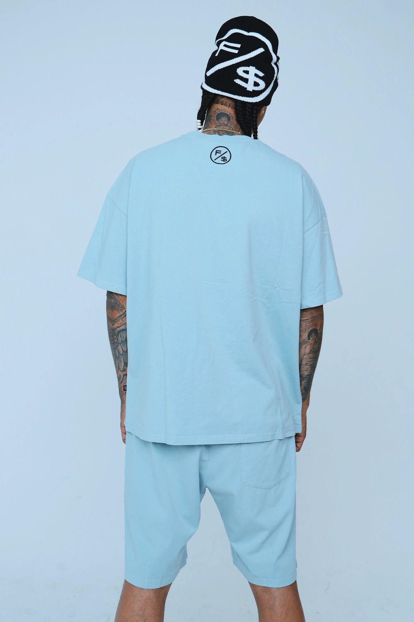 Hood Lover (Vintage Denim - Shorts) by Fly Supply Co