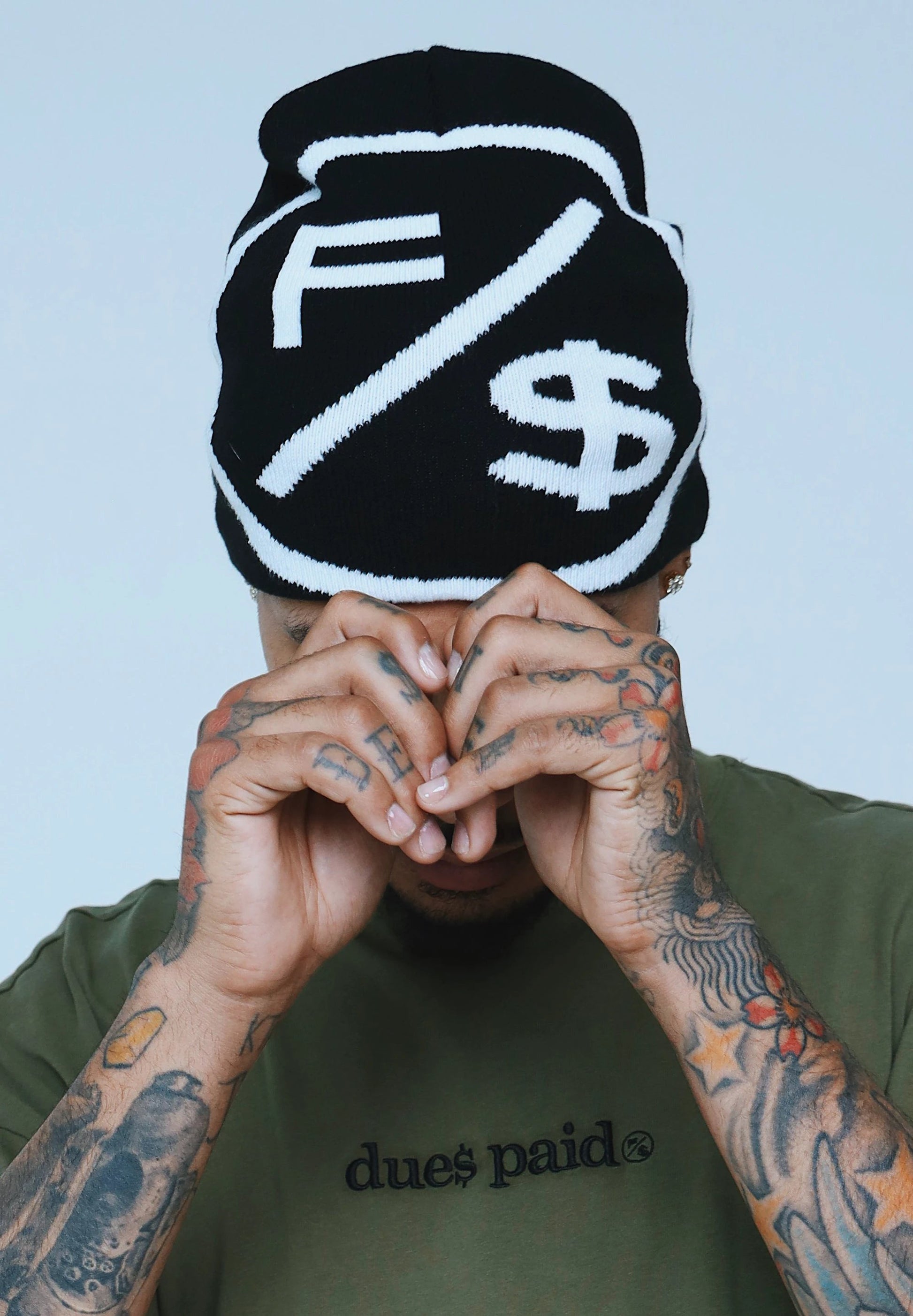 Dues Paid (Military Green - Oversize Shirt) by Fly Supply Co