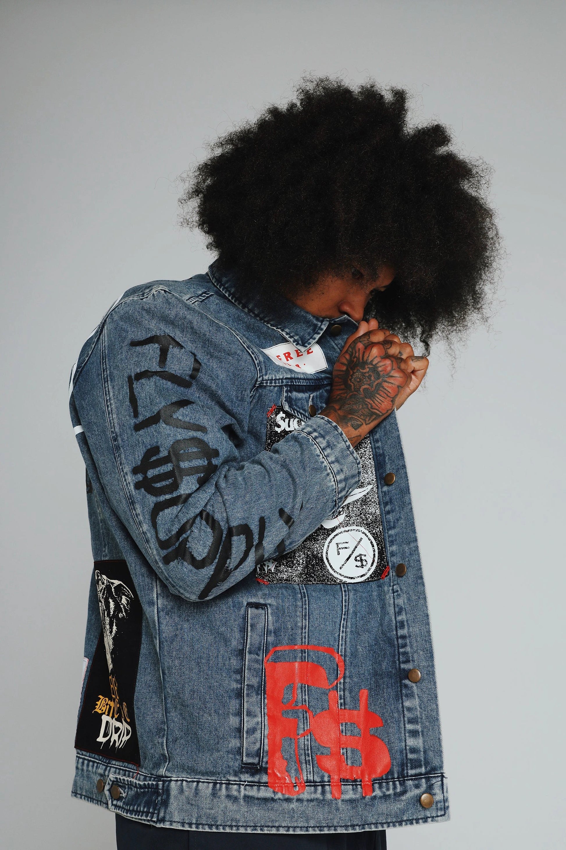 New Rich Denim Jacket (Denim) by Fly Supply Co