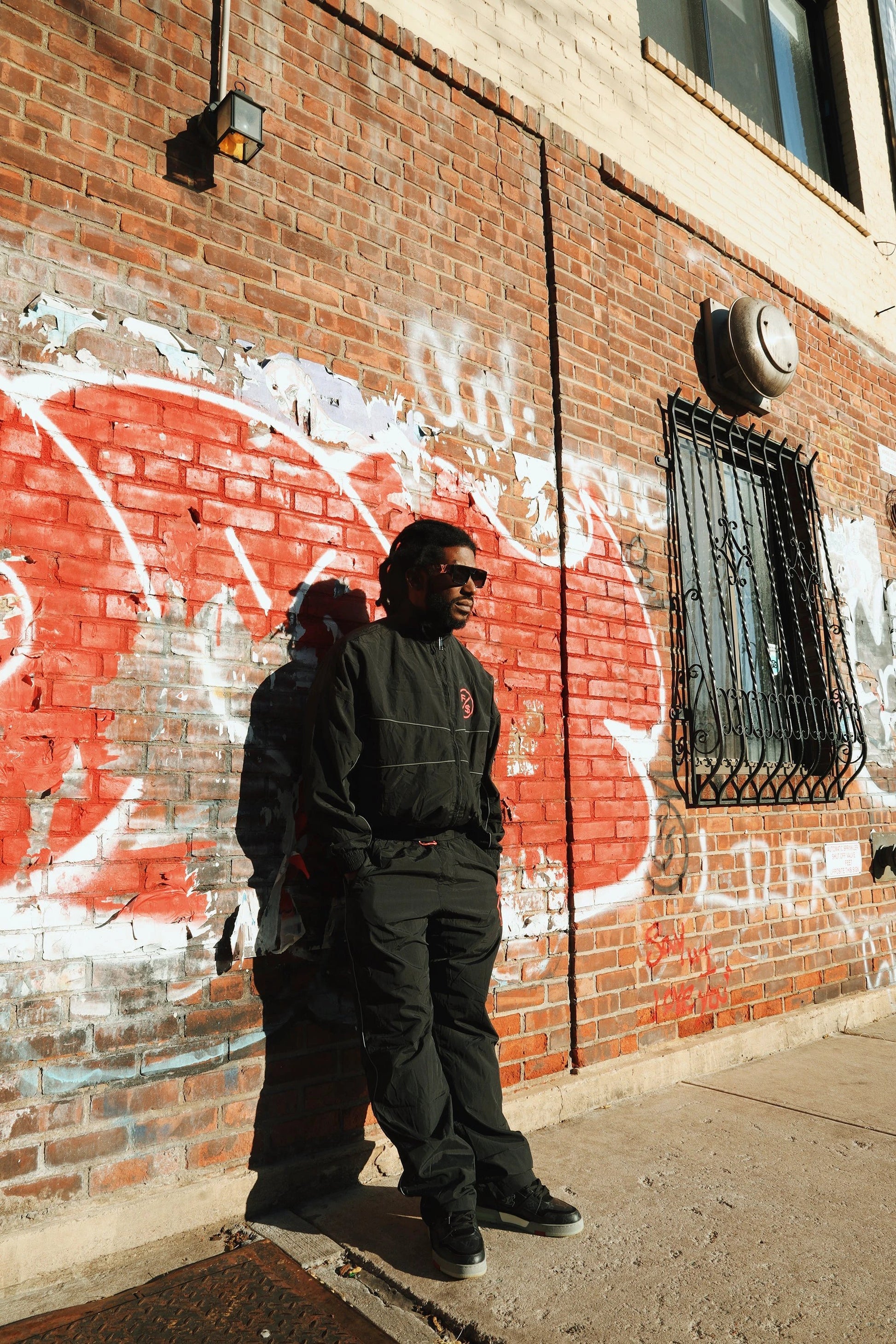 MOTION Nylon Pants (BRED) by Fly Supply Co