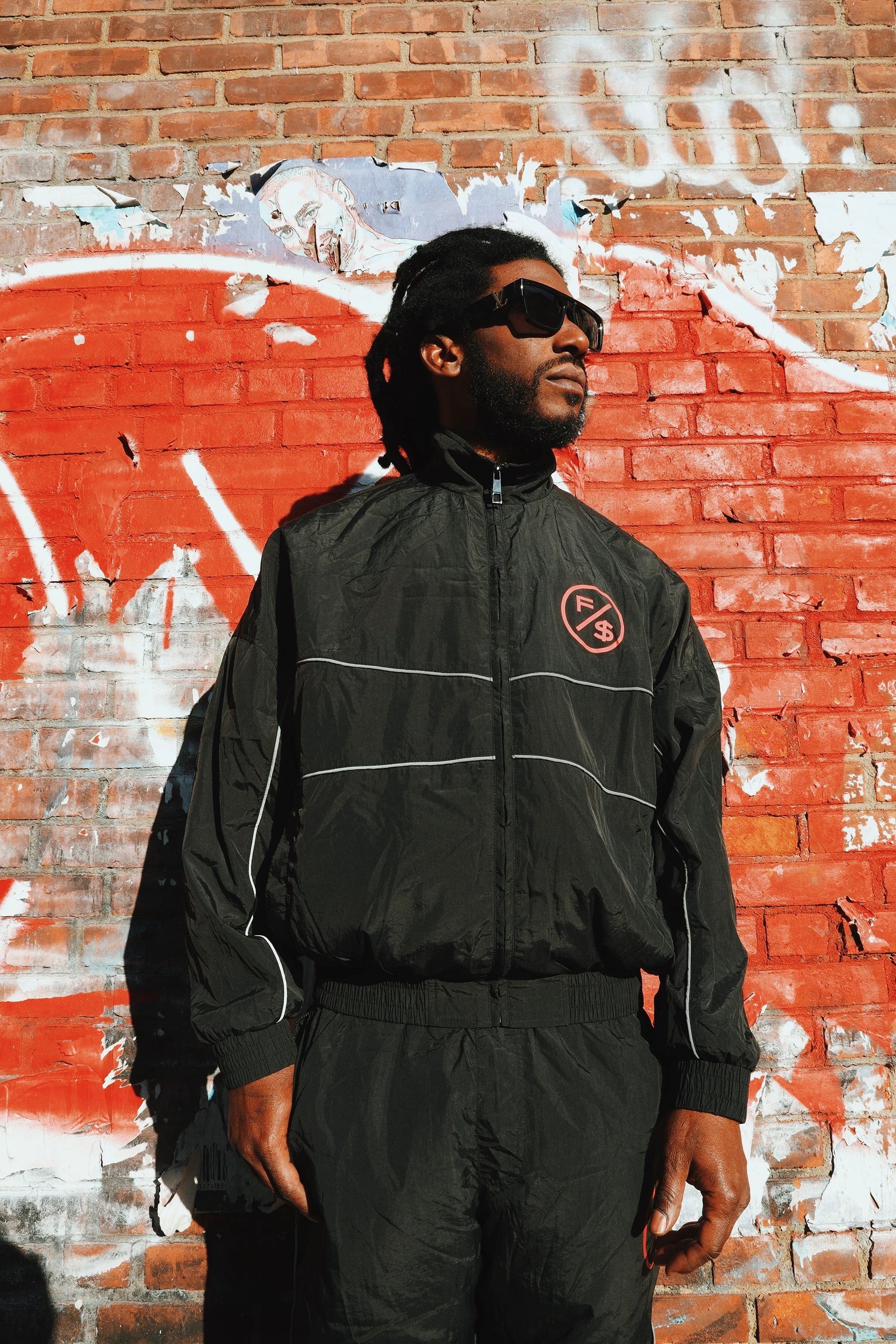 MOTION Nylon Pants (BRED) by Fly Supply Co