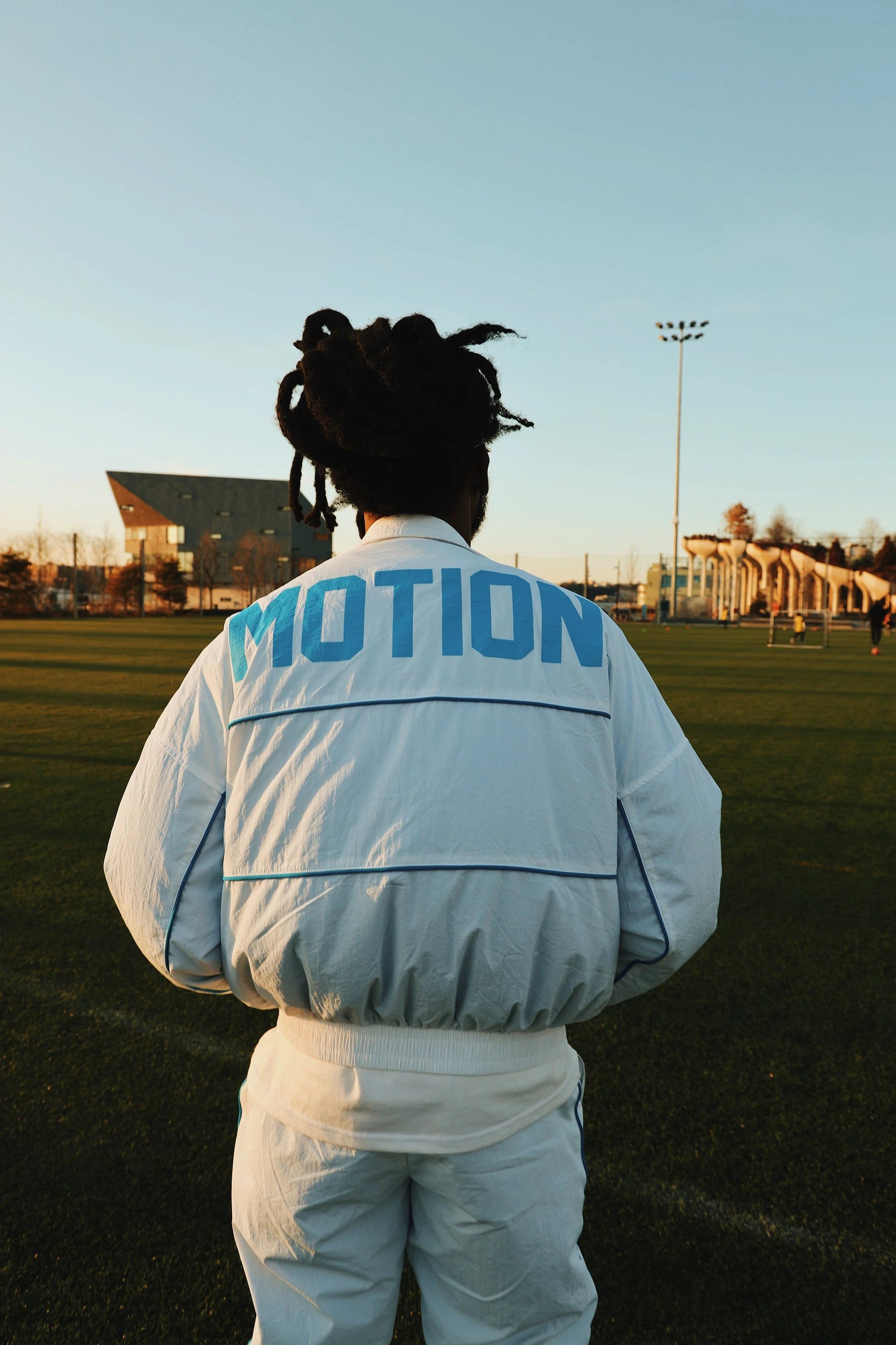 MOTION Nylon Jacket (White) by Fly Supply Co
