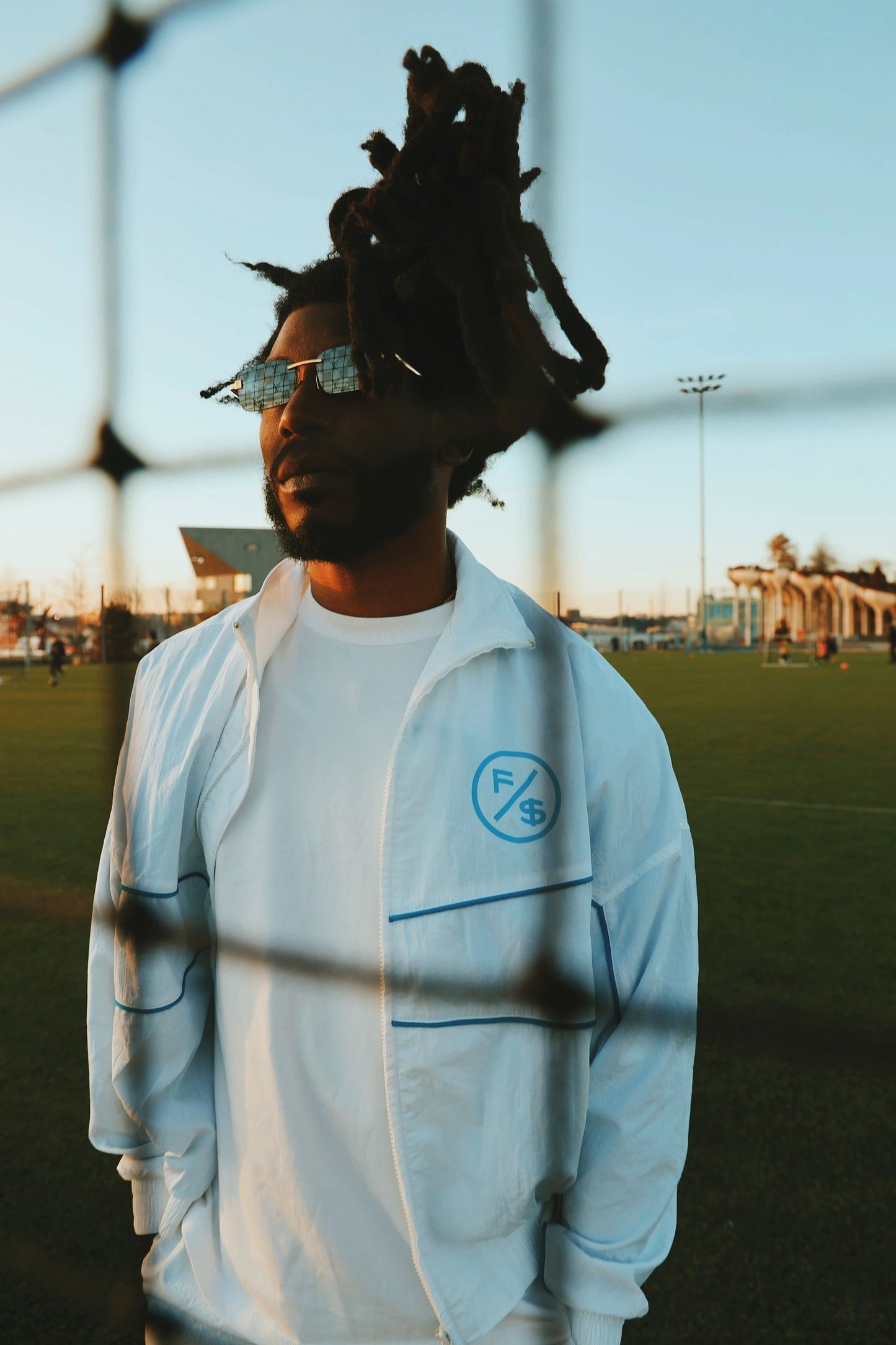 MOTION Nylon Jacket (White) by Fly Supply Co