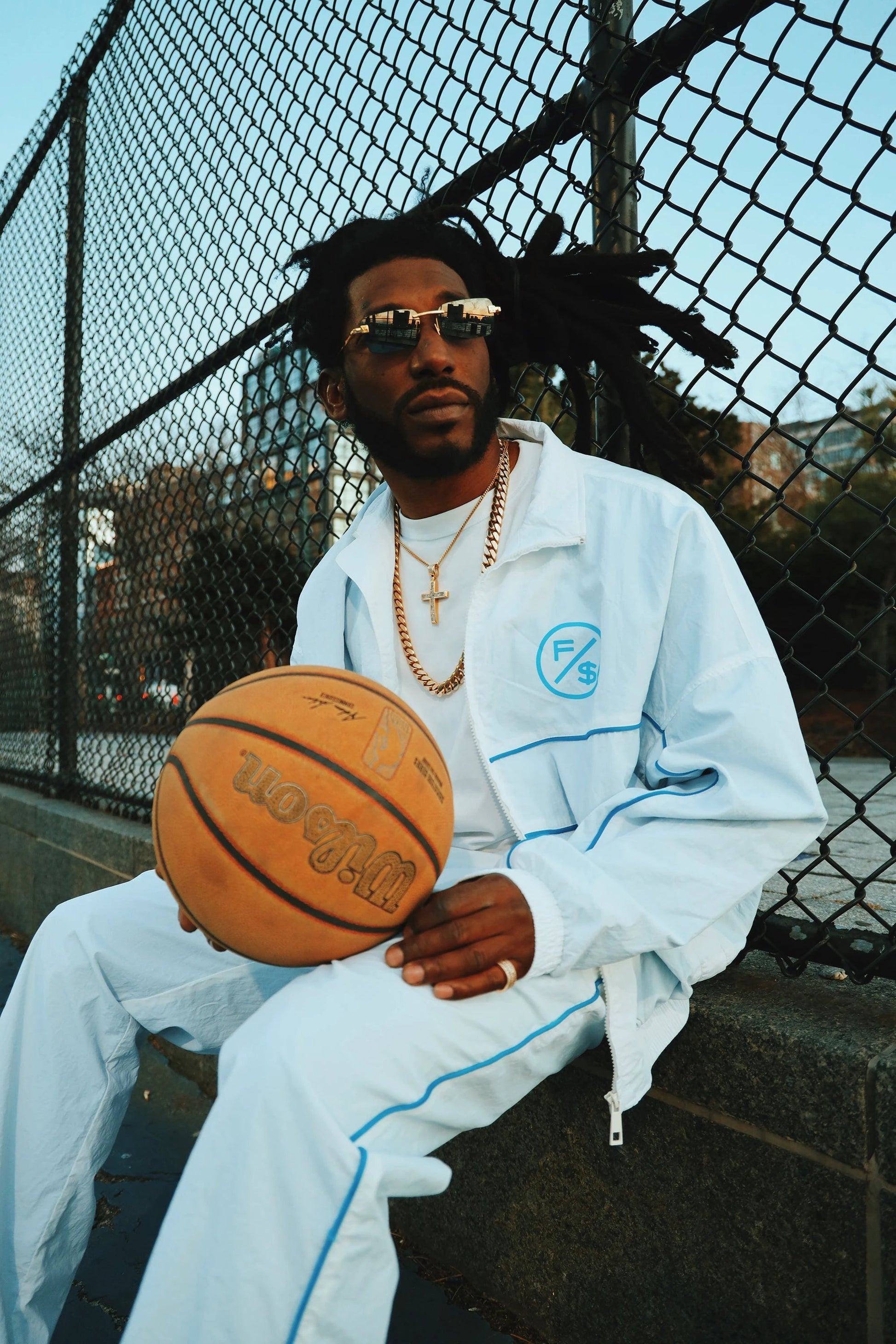 MOTION Nylon Jacket (White) by Fly Supply Co