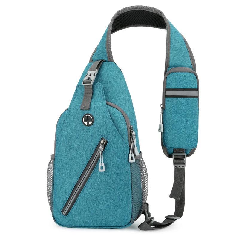 Multifunctional Men's Shoulder Crossbody Bag by GJG Denim
