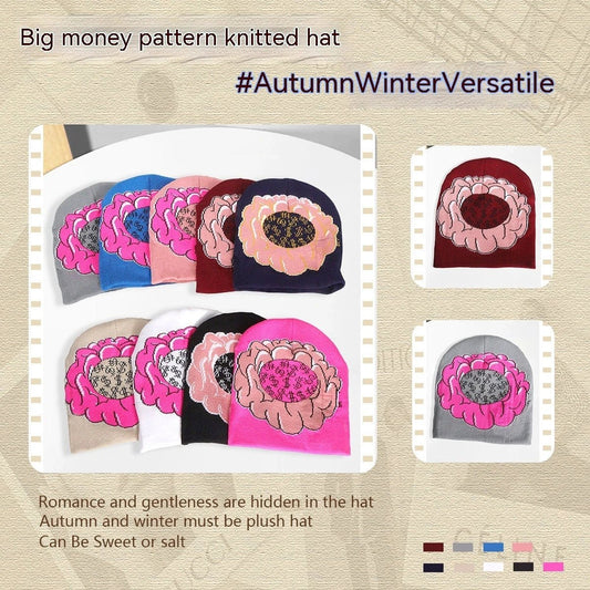 Men's Knitted Money on My Mind Beanie by GJG Denim