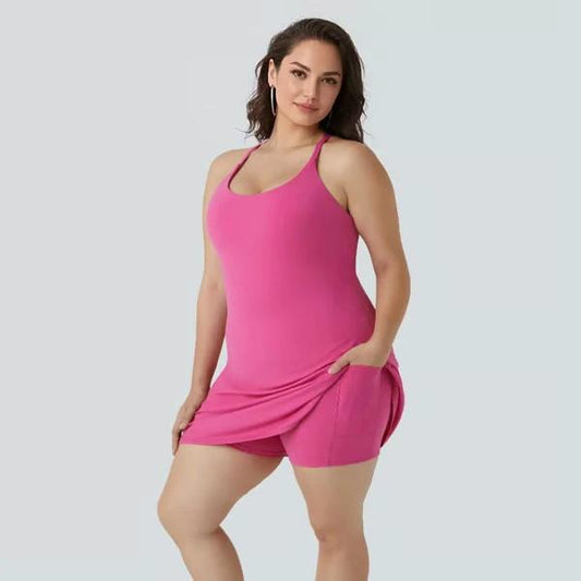 Anti-exposure Sports Dress Lined Shorts by GJG Denim