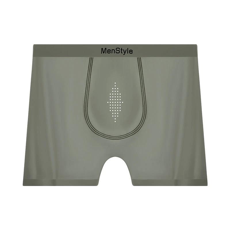 Men's Breathable Single-layer Seamless Boxers by GJG Denim