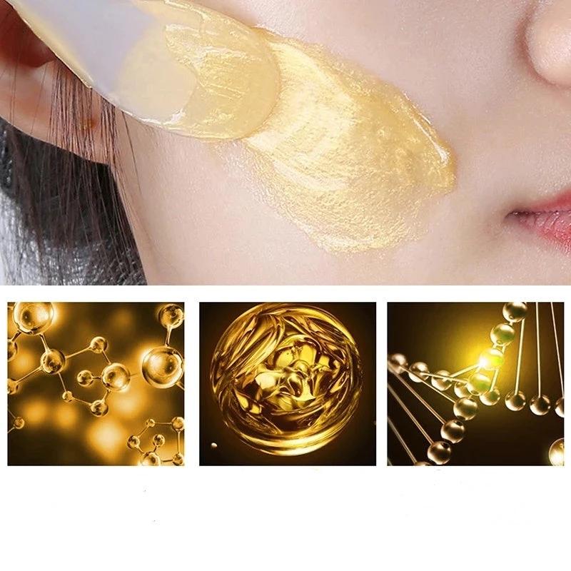Gold Foil Snail Tear-Off Mask Hydrating by GJG Denim