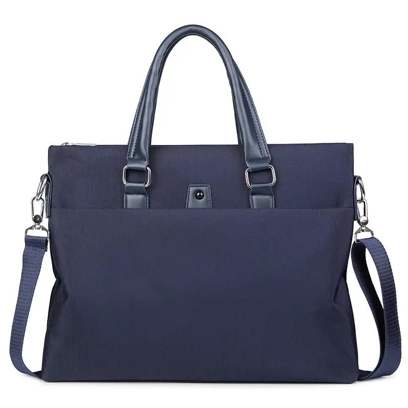 Men's Oxford Cloth Shoulder Crossbody Bag by GJG Denim
