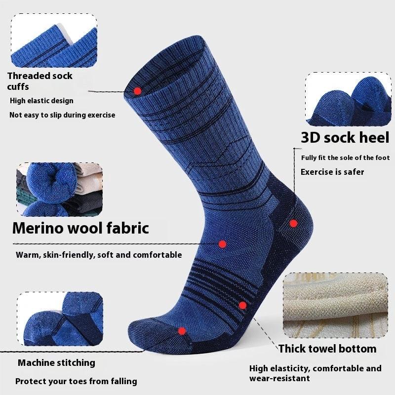 Men's Warm Wool Socks by GJG Denim