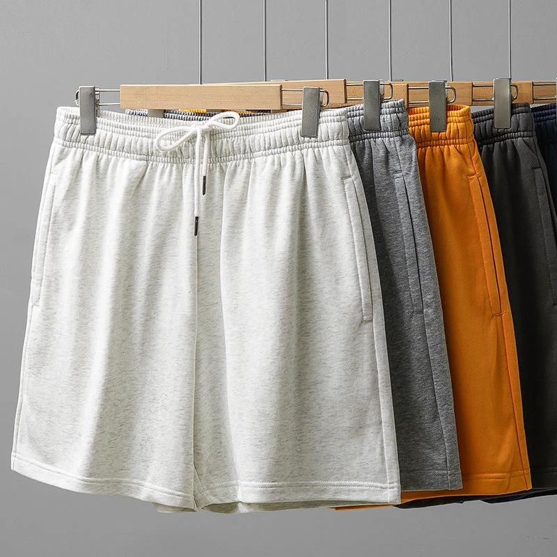 Men's Casual American-style All-match Loose Breathable Workout Shorts by GJG Denim